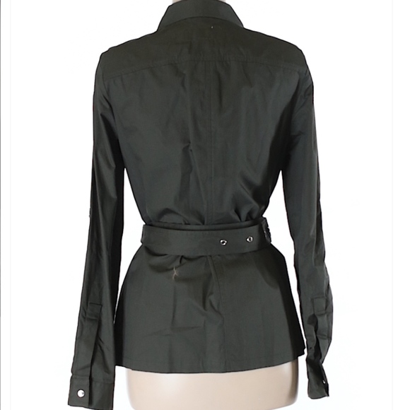 Michael Kors Belted Utility Jacket - Picture 2 of 7